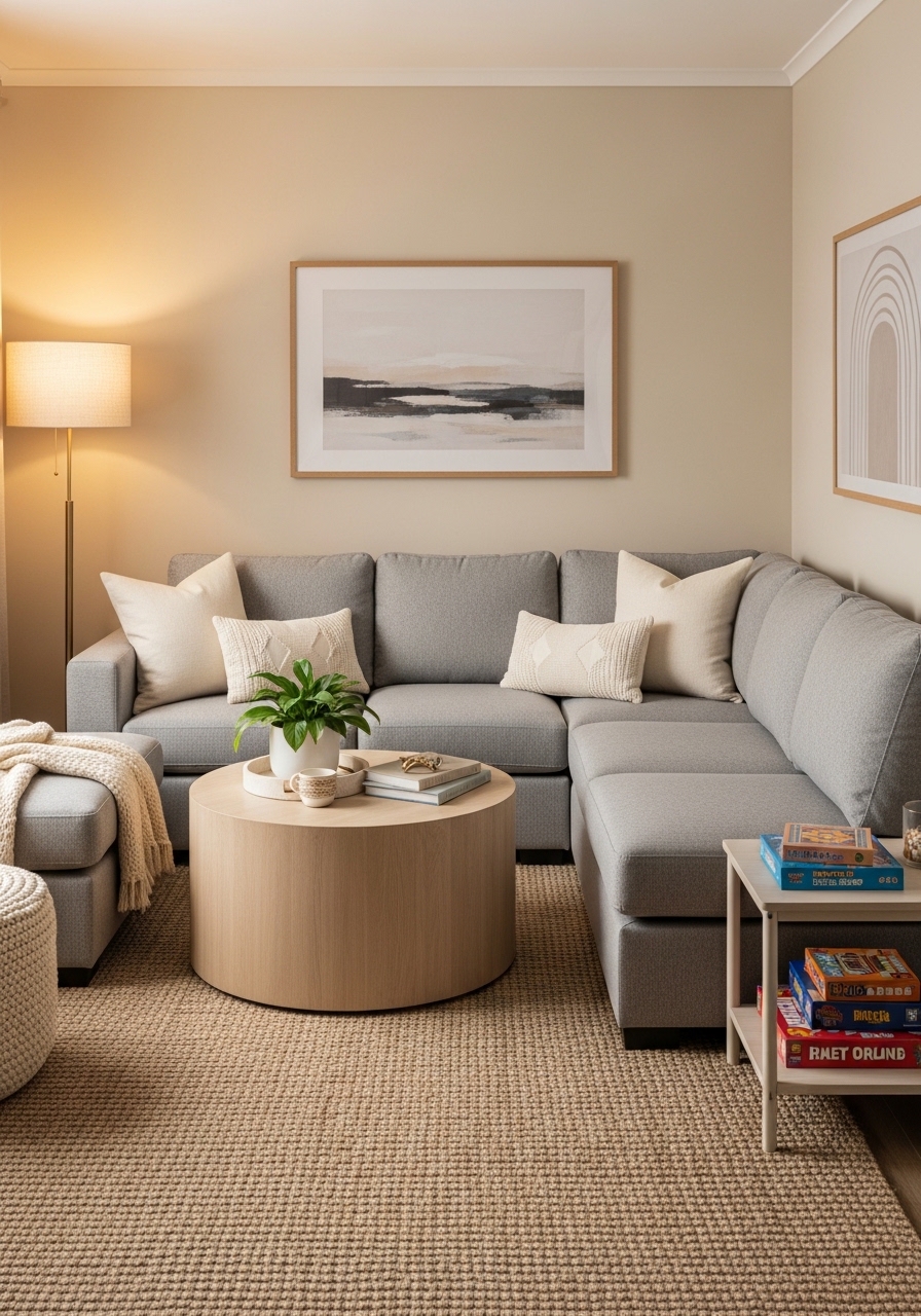 13. Compact U-Shaped Seating Plan