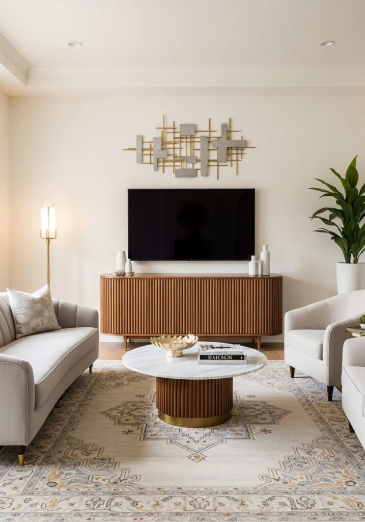 13. Oversized Abstract Art