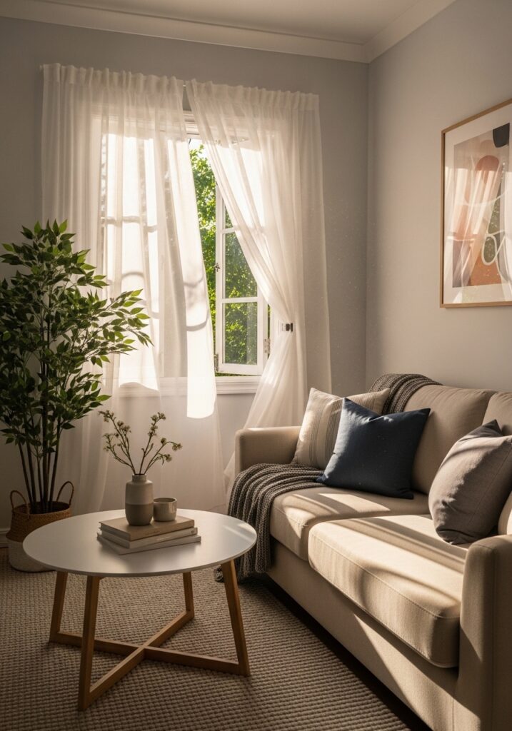 14. Keep Window Treatments Minimal