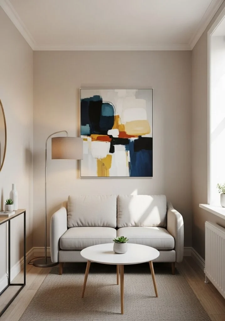 15. Keep Décor Simple and Scaled