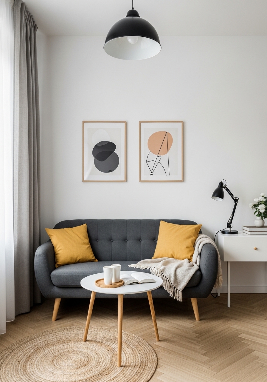 15. Keep Décor Simple and Scaled