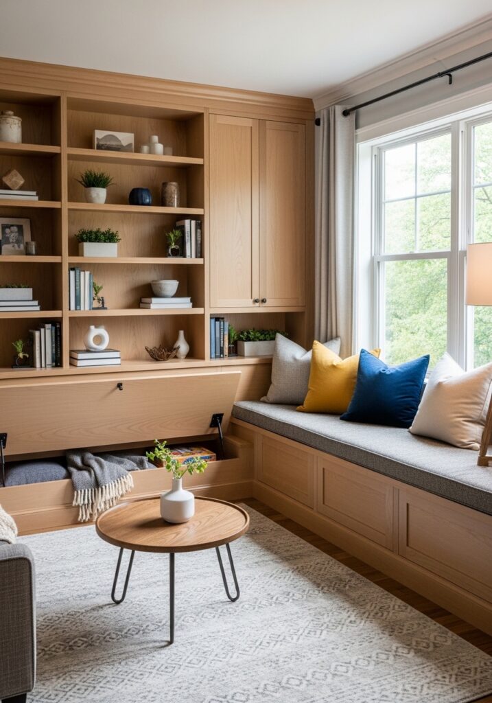 16. Add Built-In Storage