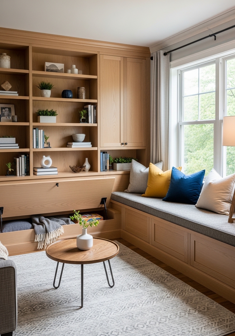 16. Add Built-In Storage