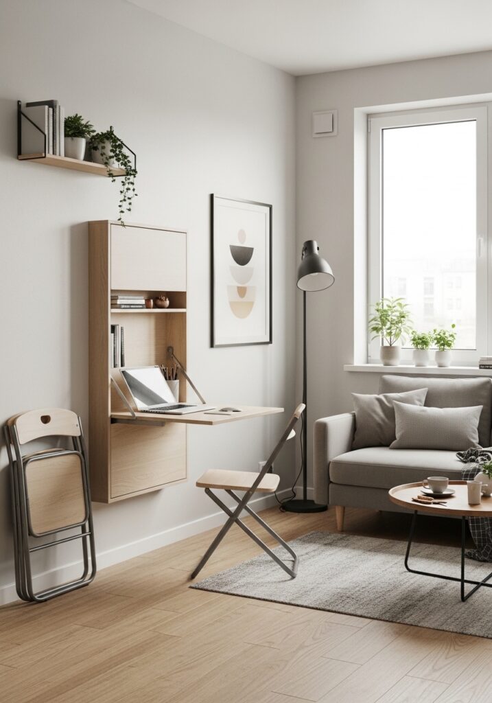 16. Use Foldable Furniture