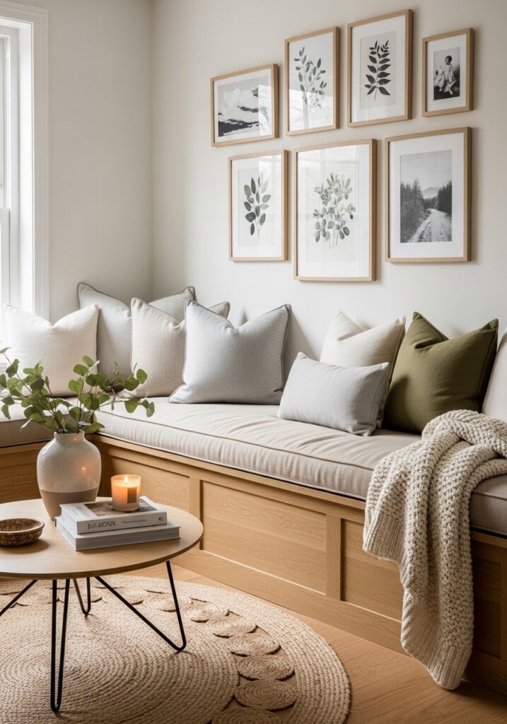 17. Add Built-In Storage Benches