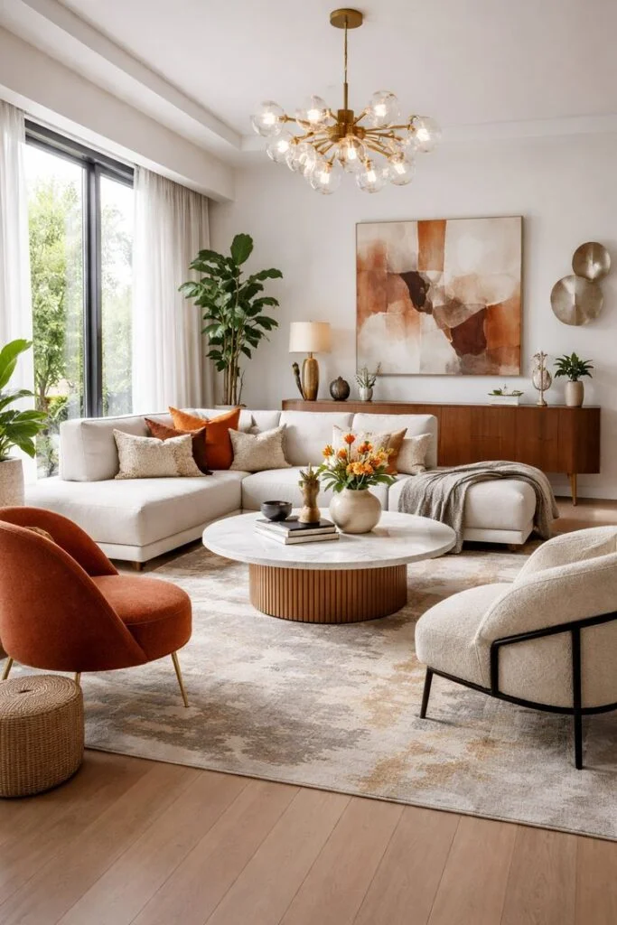 17. Keep Furniture Low and Modern