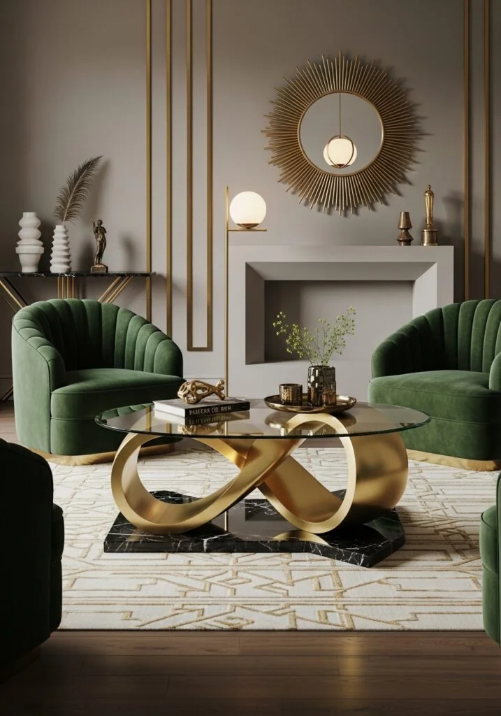 18. Sculptural Coffee Tables