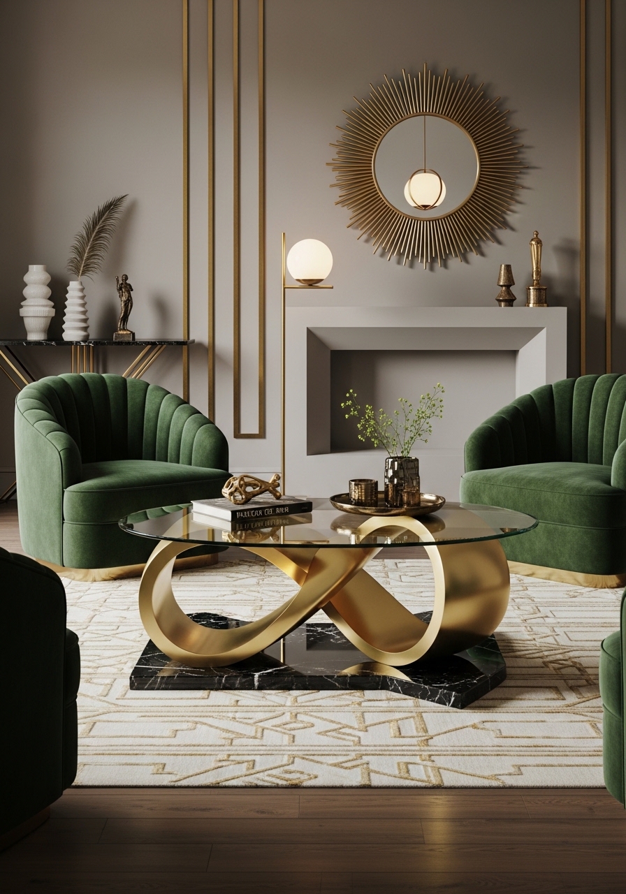 18. Sculptural Coffee Tables