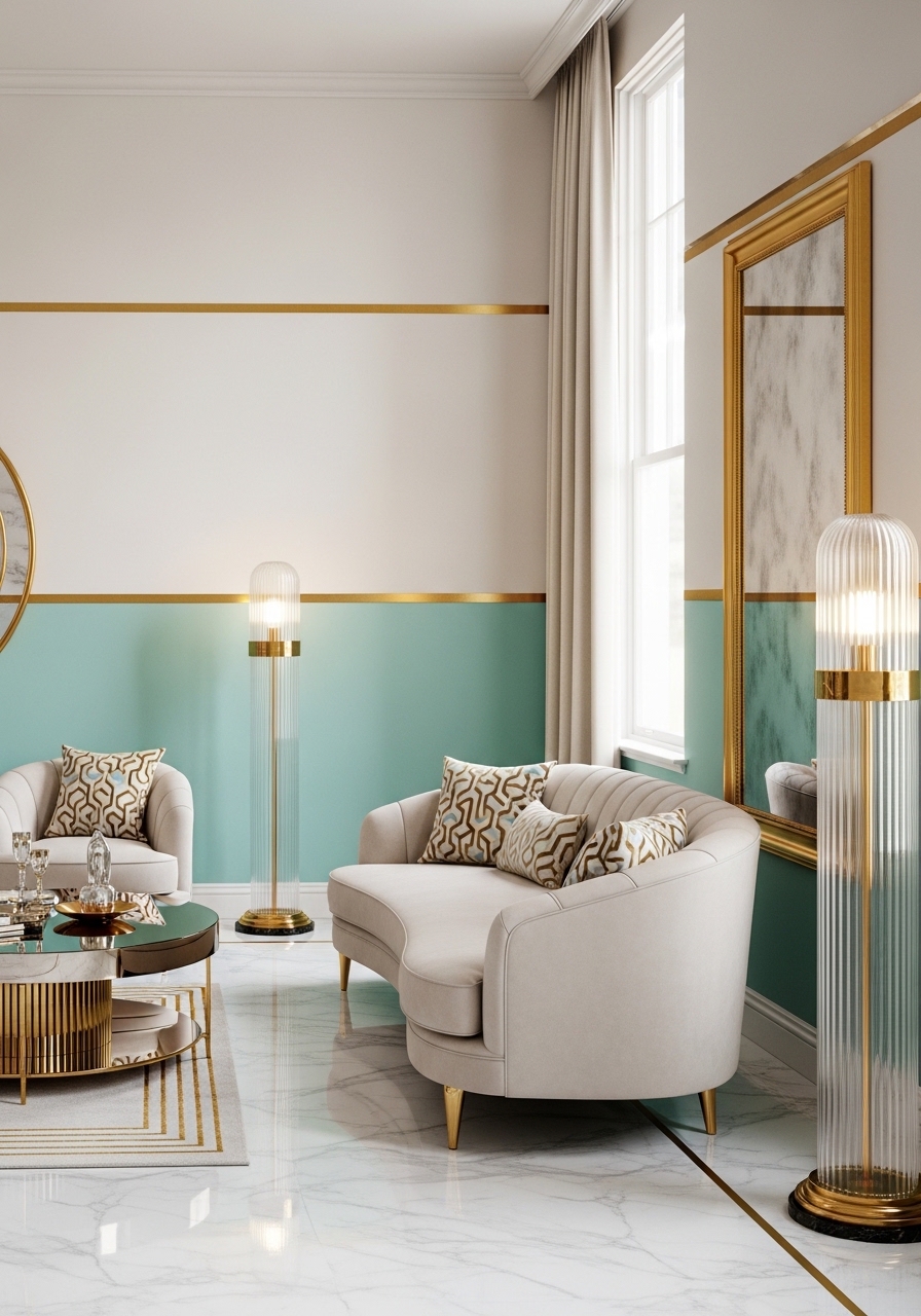 Two-Tone Painted Walls