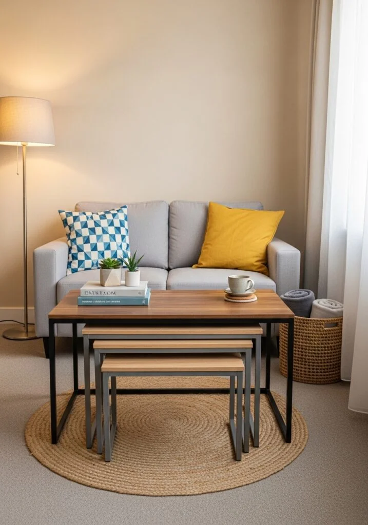 18. Use Folding or Nesting Tables