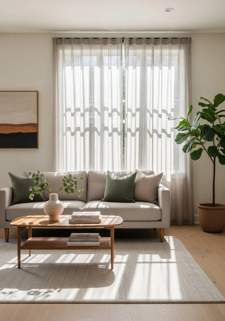19. Keep Window Treatments Simple