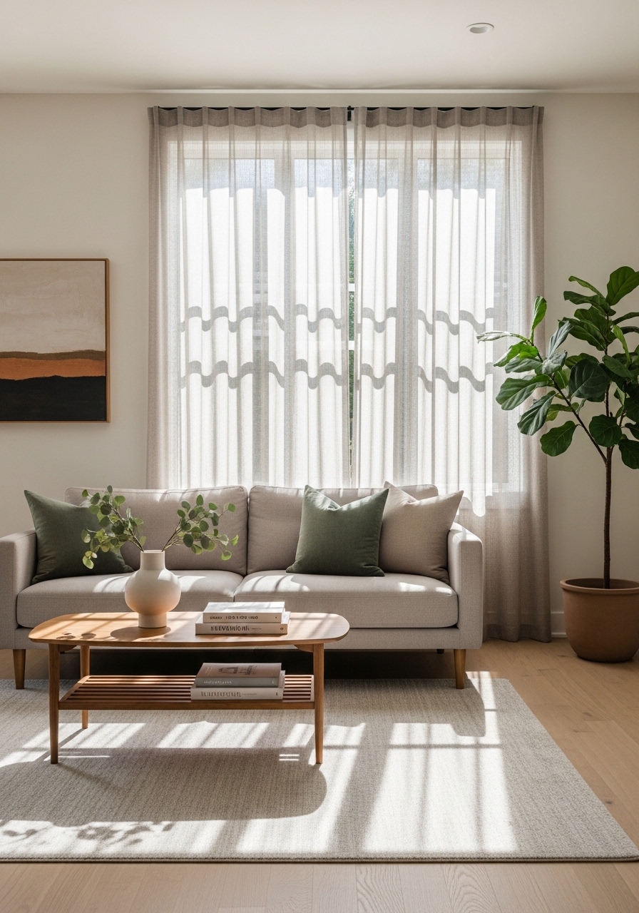 19. Keep Window Treatments Simple