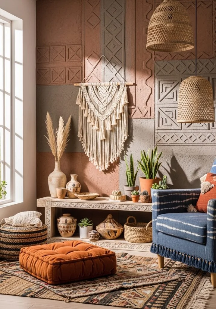 19. Textured Wall Finishes