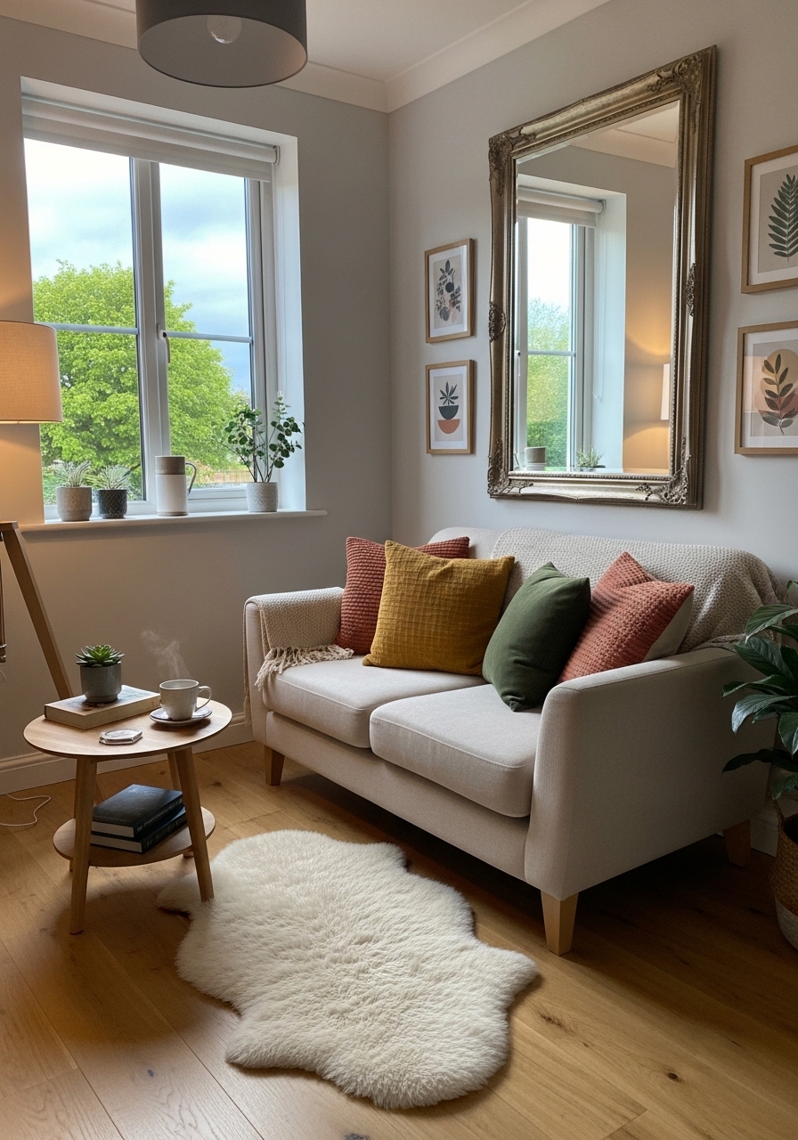 2. Use Mirrors to Create Illusions of Space