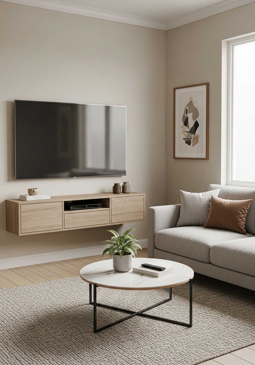 21. Add Floating TV Units