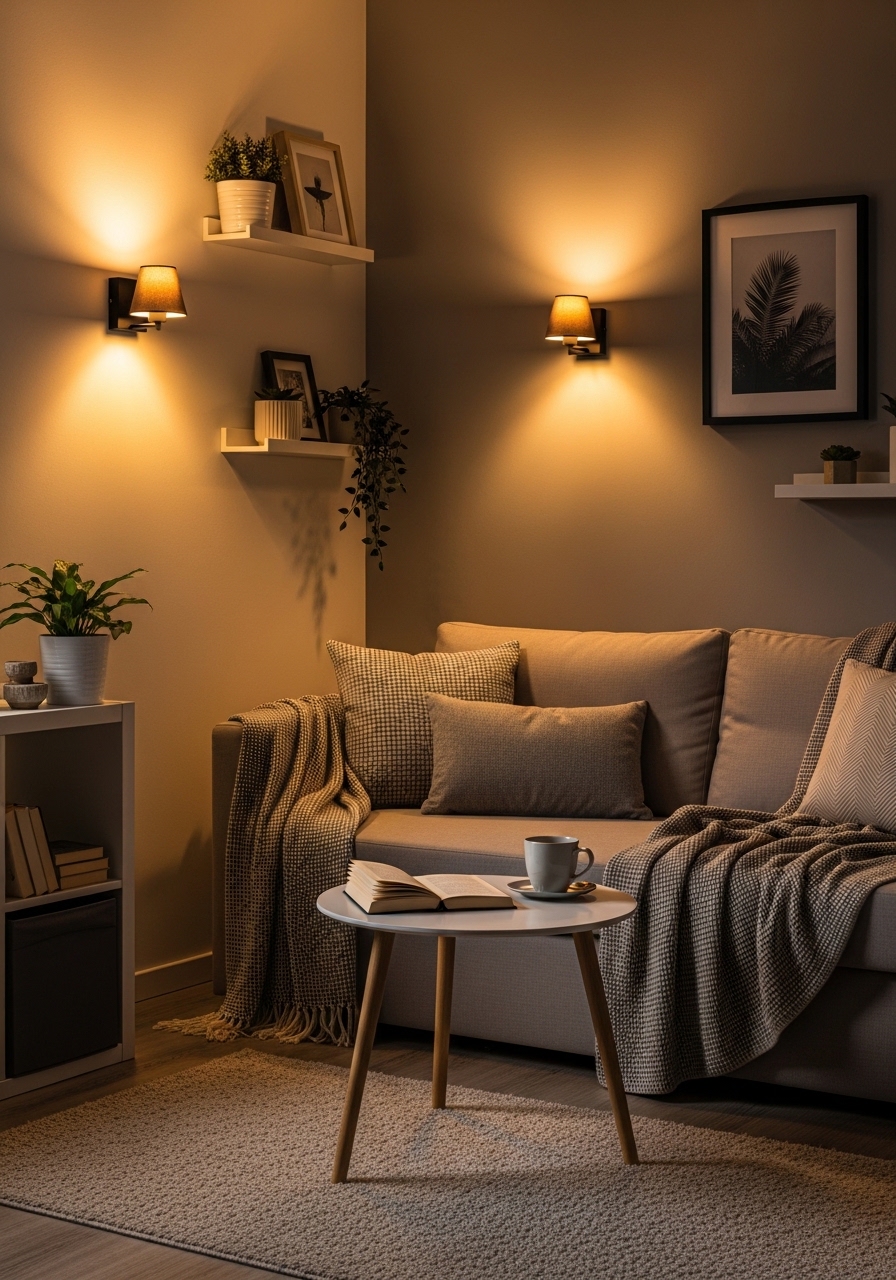 21. Install Wall Sconces