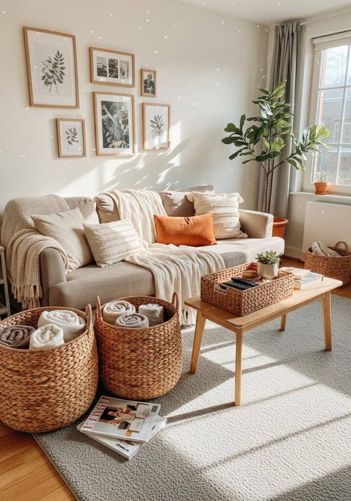 22. Add Decorative Baskets