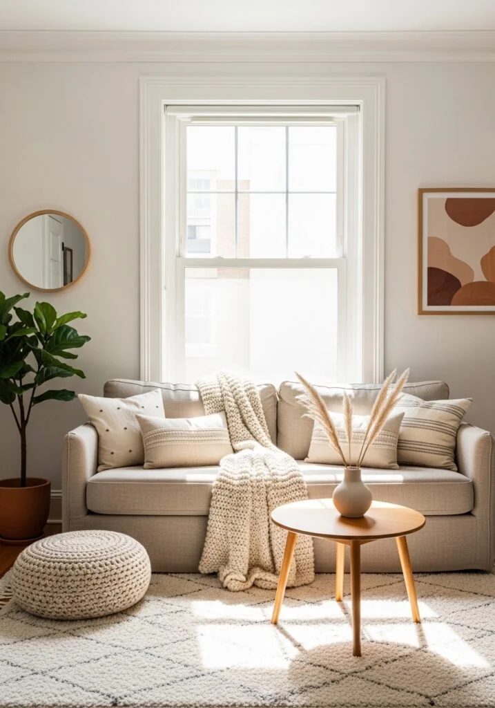 3. Choose a Light and Neutral Color Layout