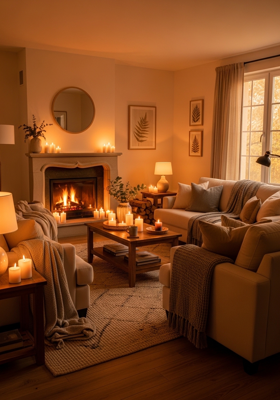 3. Use Warm Lighting Instead of Bright White