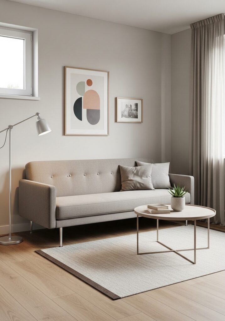 4. Opt for Slim-Profile Sofas