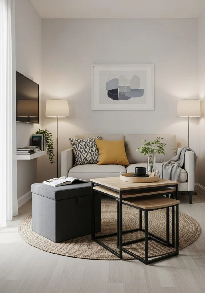 5. Use Multi-Functional Furniture