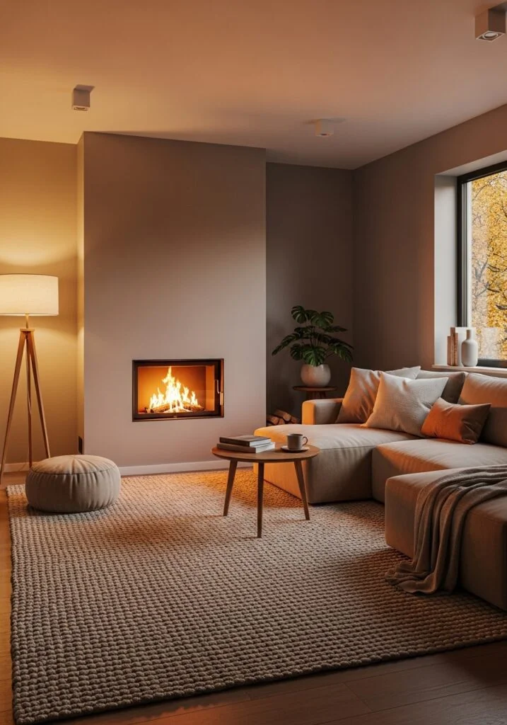 6. Create a Fireplace Focal Point