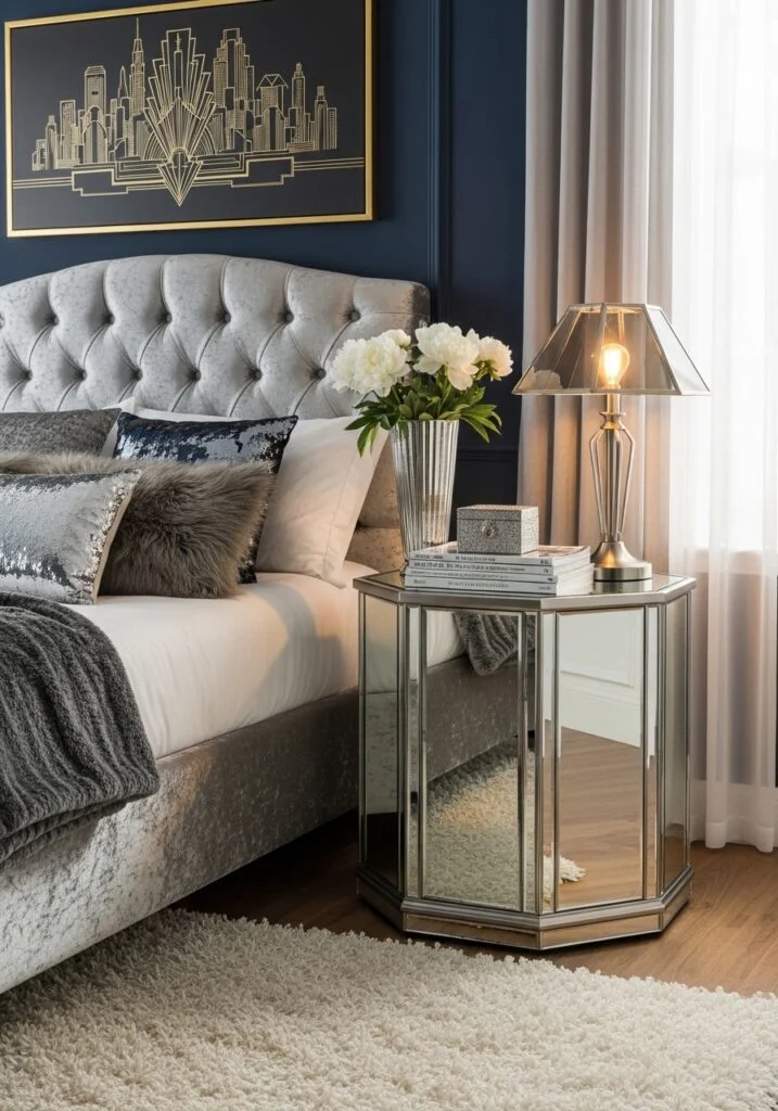 6. Mirrored and Reflective Surfaces