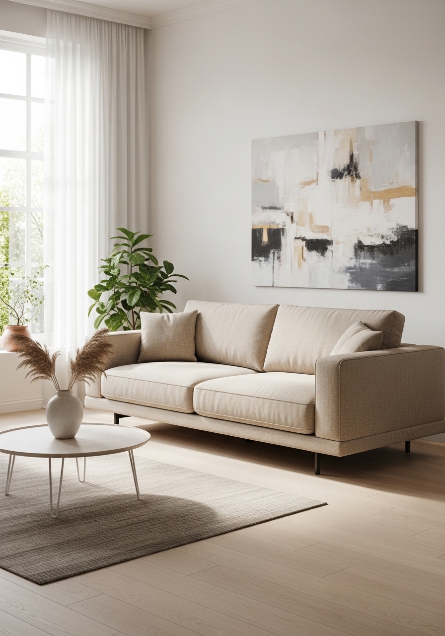 6. Use Low-Profile Furniture