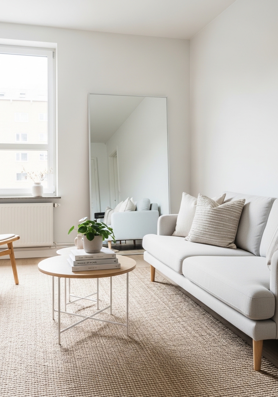 7. Use Mirrors to Create the Illusion of Space