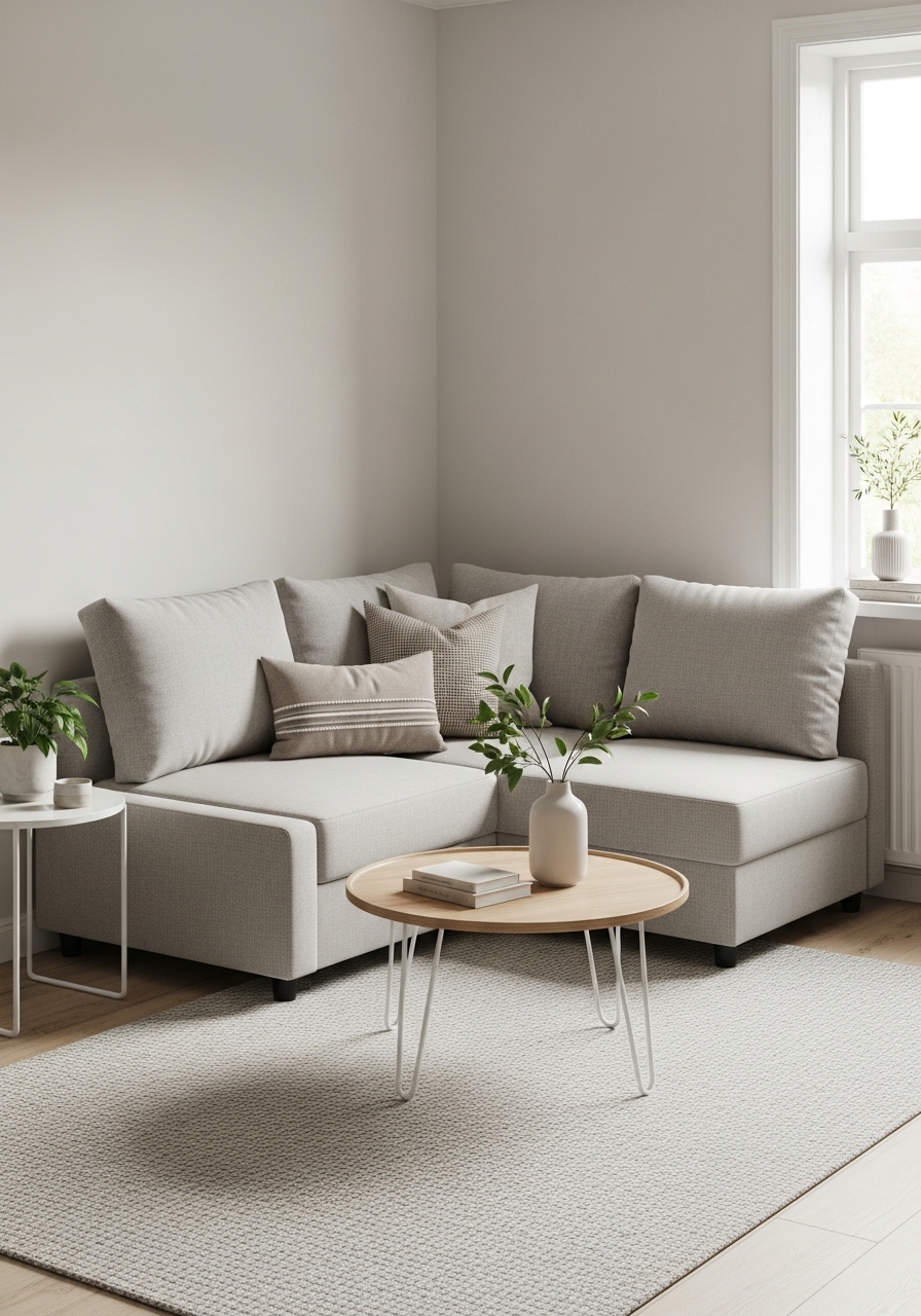 8. Use L-Shaped or Sectional Sofas