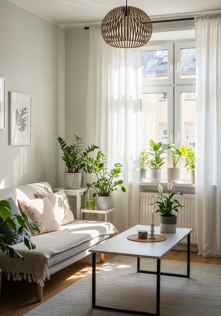 8. Window-Focused Floor Plan