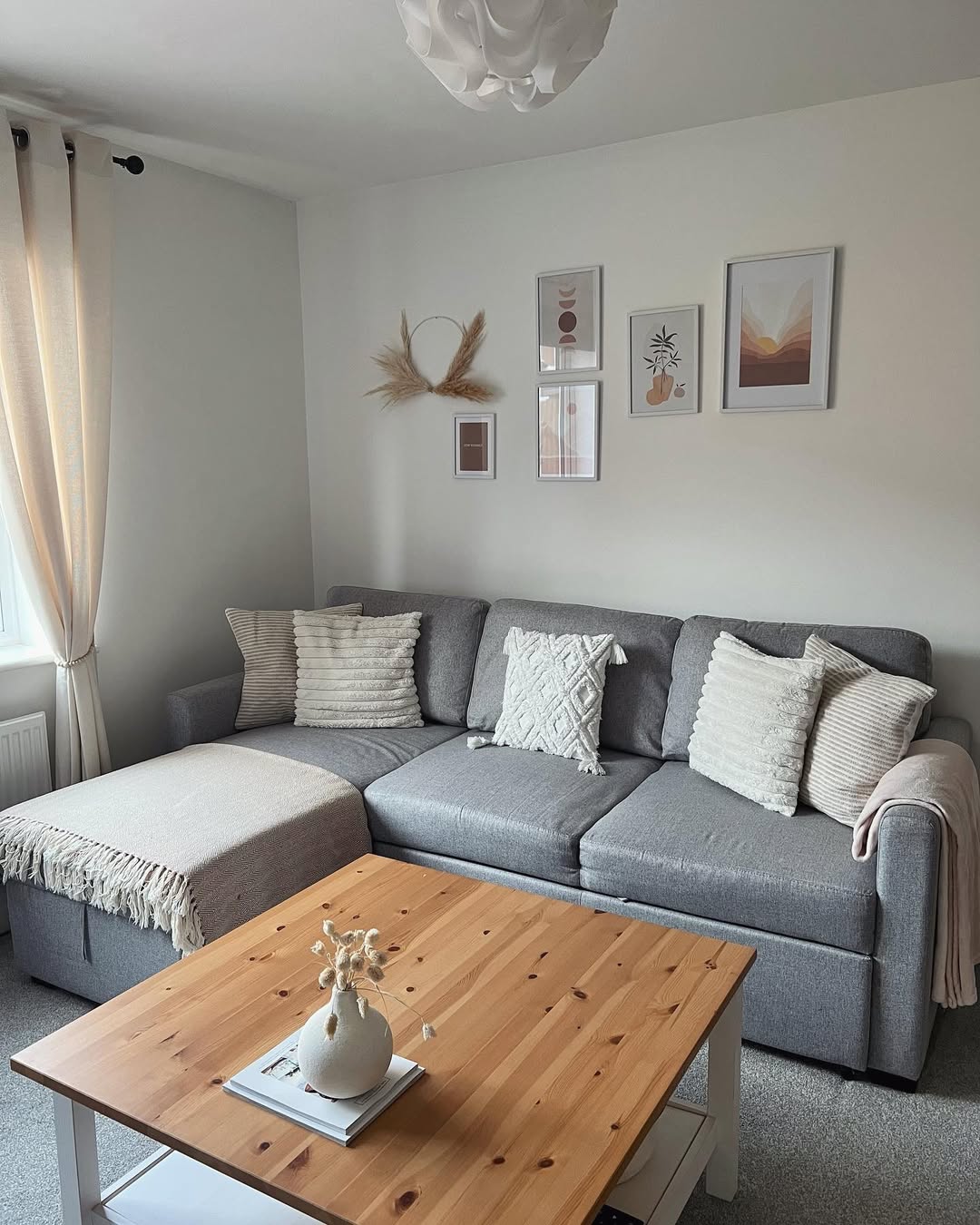 9. Diagonal Furniture Arrangement