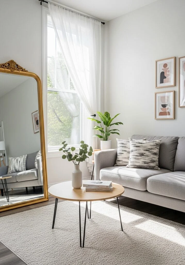 9. Incorporate Mirrors for Visual Expansion