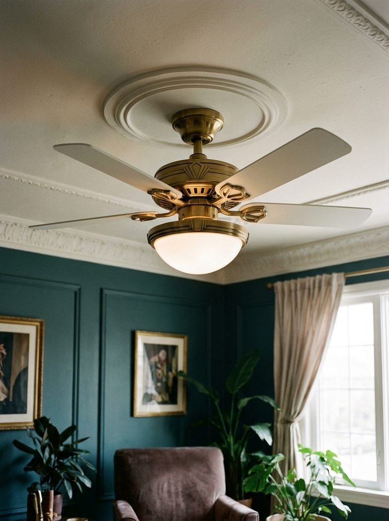 A Ceiling Fan That Still Looks Like Deco