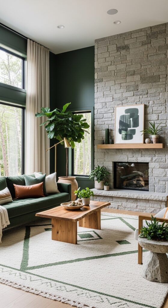 Accent with Natural Stone