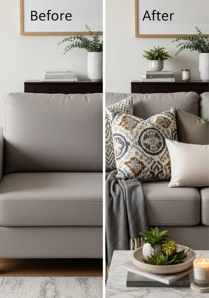 Before & After Texture and Styling Details