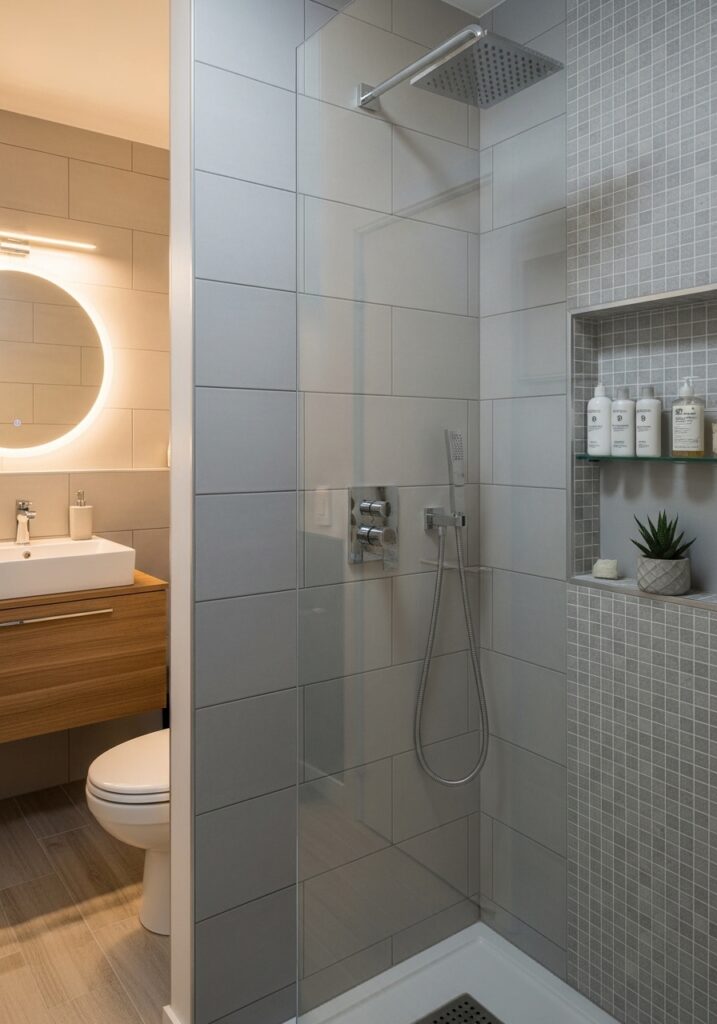 Built-In Shower Niches