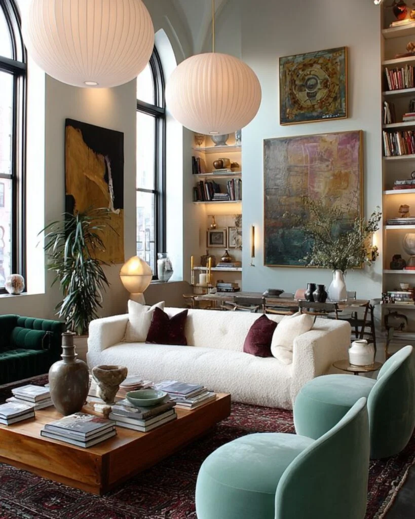 Curved Furniture Silhouettes