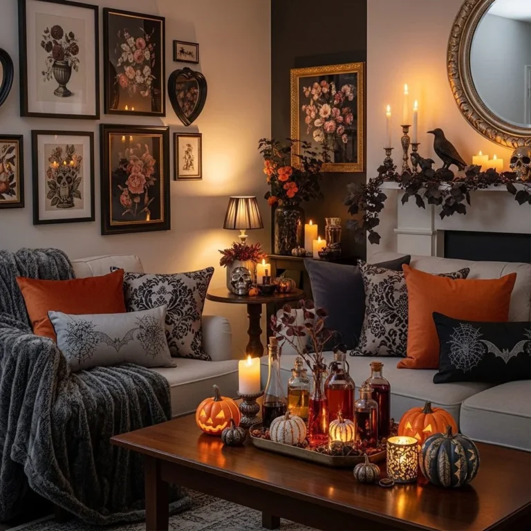Halloween Small Living Room Decor Ideas That Look Expensive