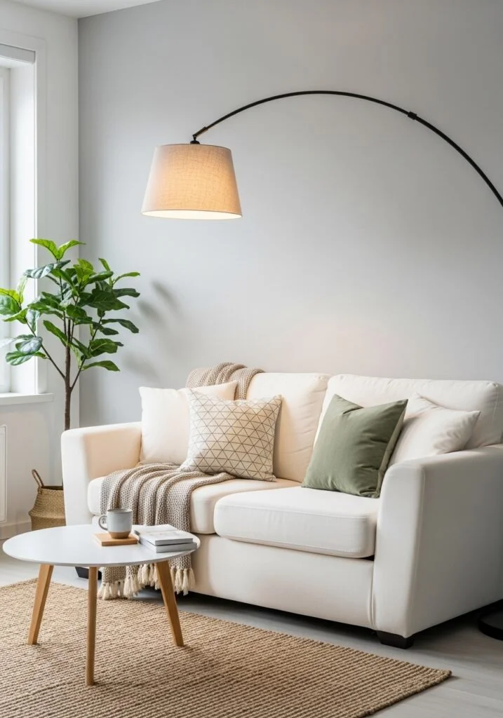 Incorporate a Statement Floor Lamp