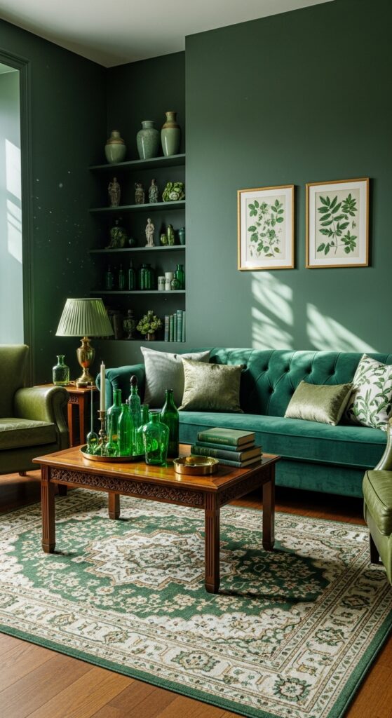 Infuse with Vintage Green Details