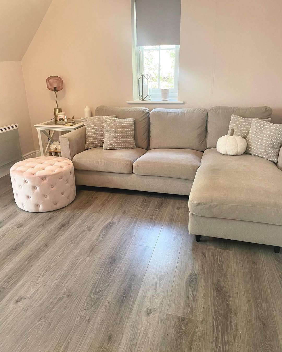 L-Shaped Sectional Corner Plan