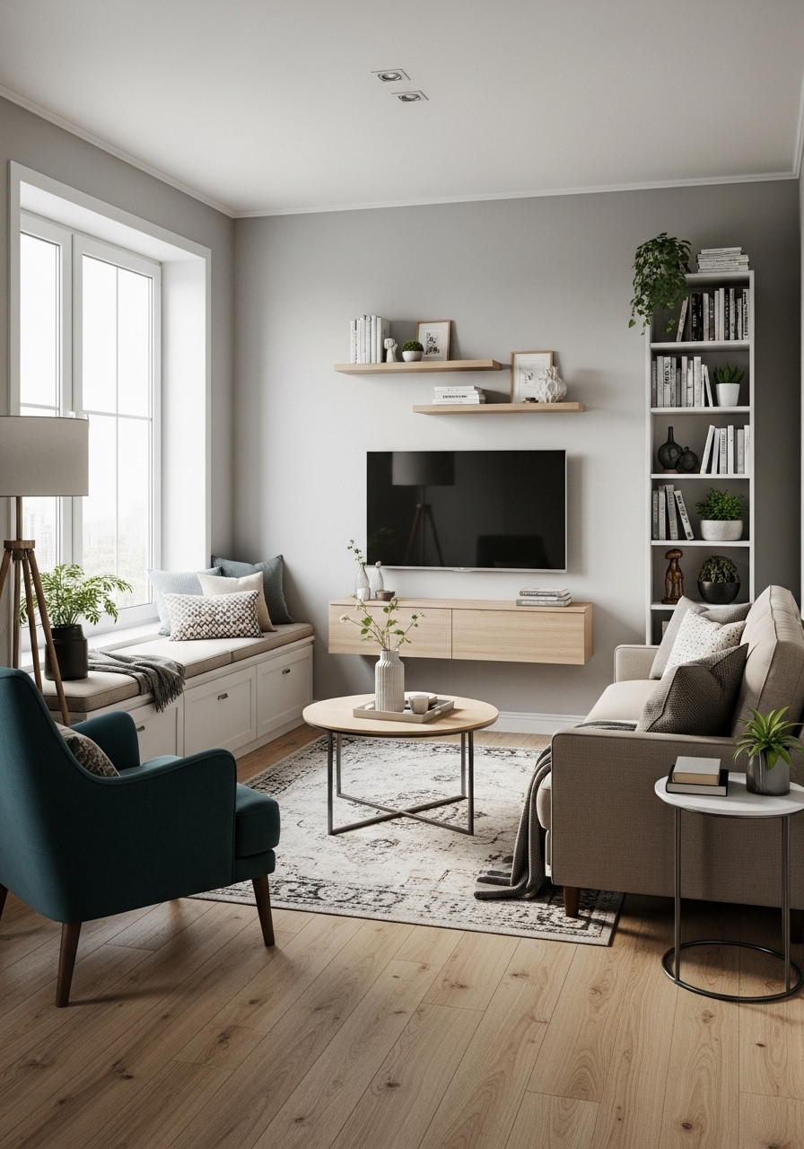 Living Rooms Need Smart Decor