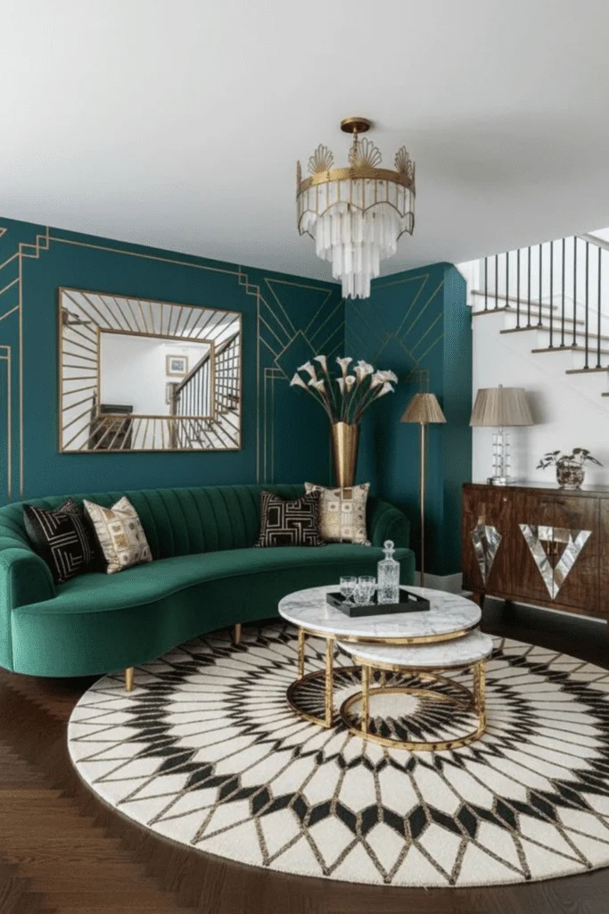 20 Modern Art Deco Revival Styles That Turn Apartments Into Luxury Spaces
