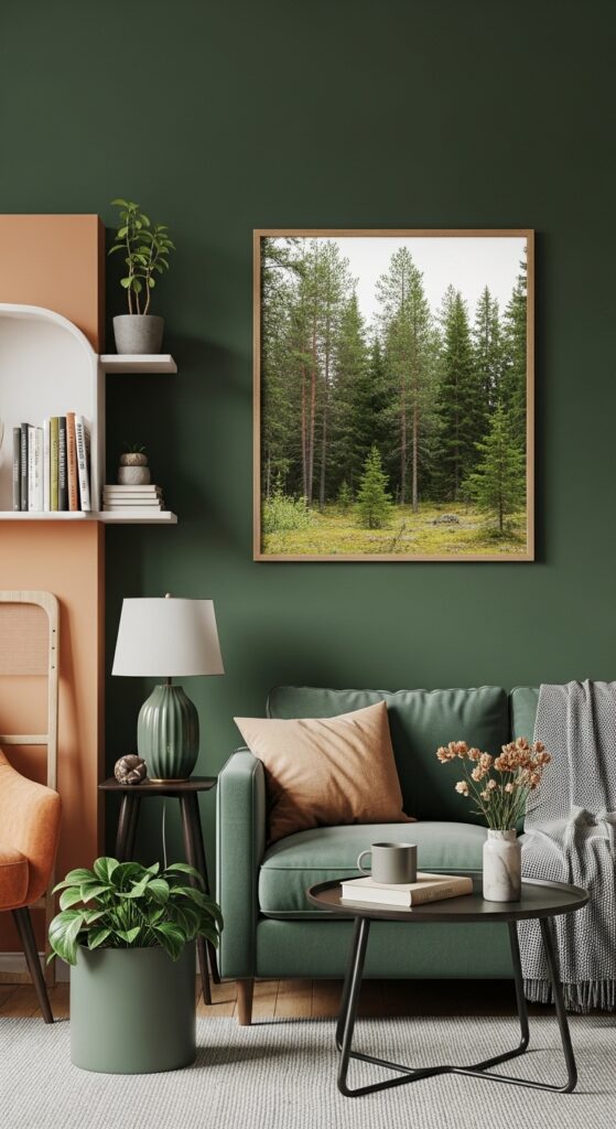 Mix with Warm Earth Tones