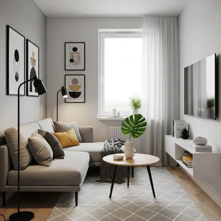 Modern Small Living Room Decor Ideas for a Clean & Stylish Look