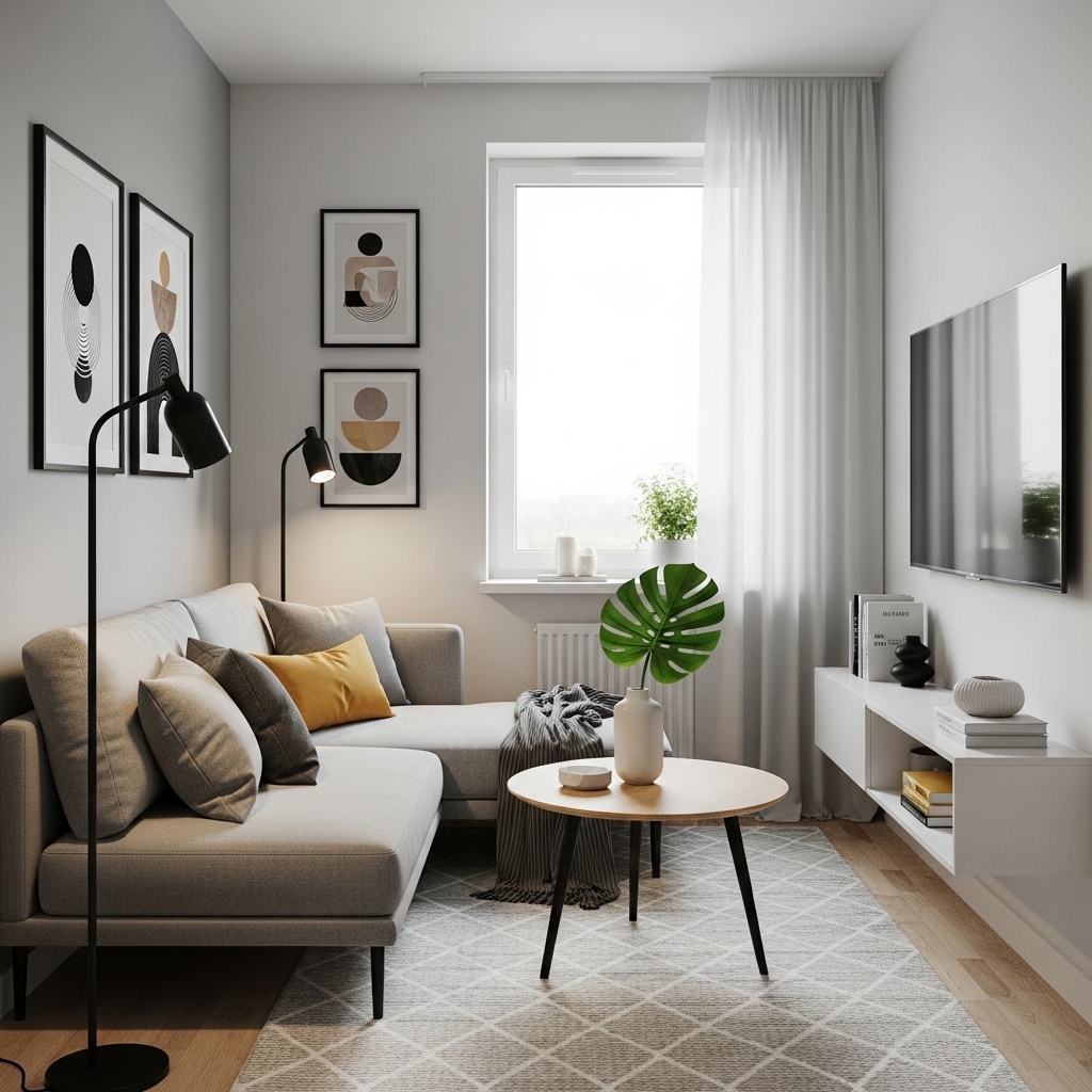 Modern Small Living Room Decor Ideas for a Clean & Stylish Look