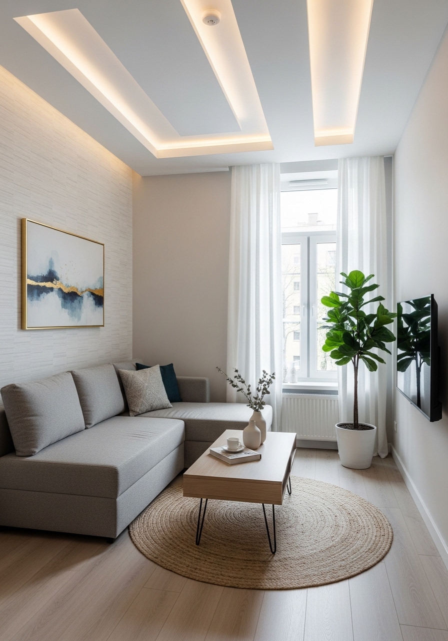 Modern small living room