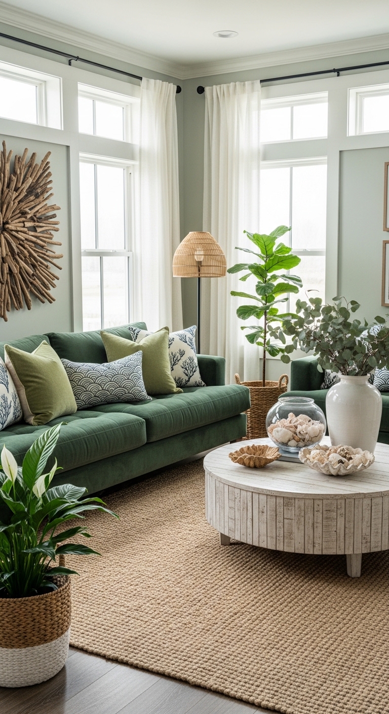 25 Forest Green Living Room Ideas: Rich & Nature-Inspired