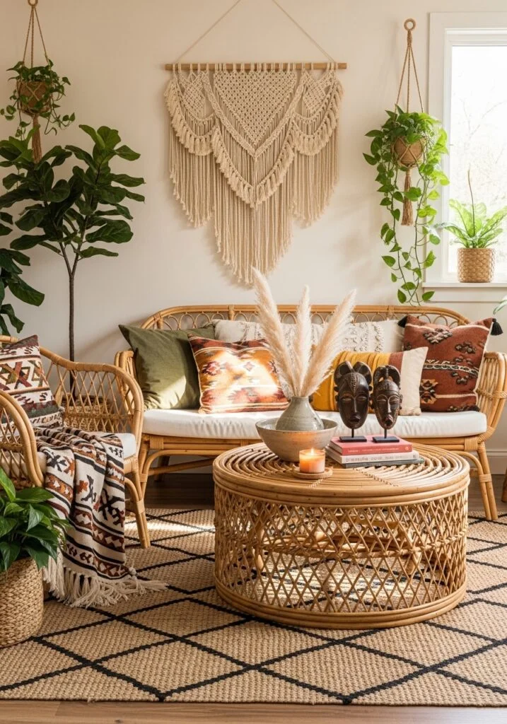 Rattan and Wicker Furniture for Organic Warmth